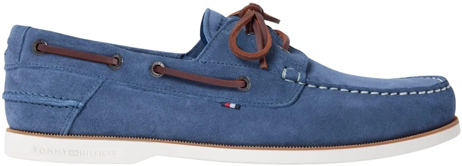 Tommy Hilfiger Core Scarpa Barca Uomo Camoscio