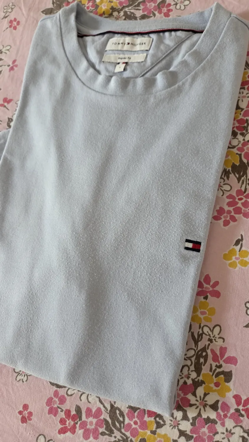 Tommy Hilfiger Seasonal Solid Tee t-shirt uomo beige scollo rotondo