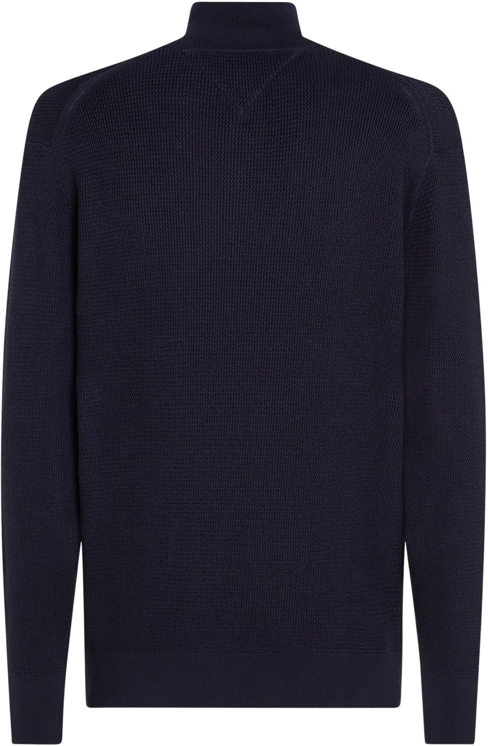 Tommy Hilfiger Racking Structure maglione zip cotone Vessel Blue