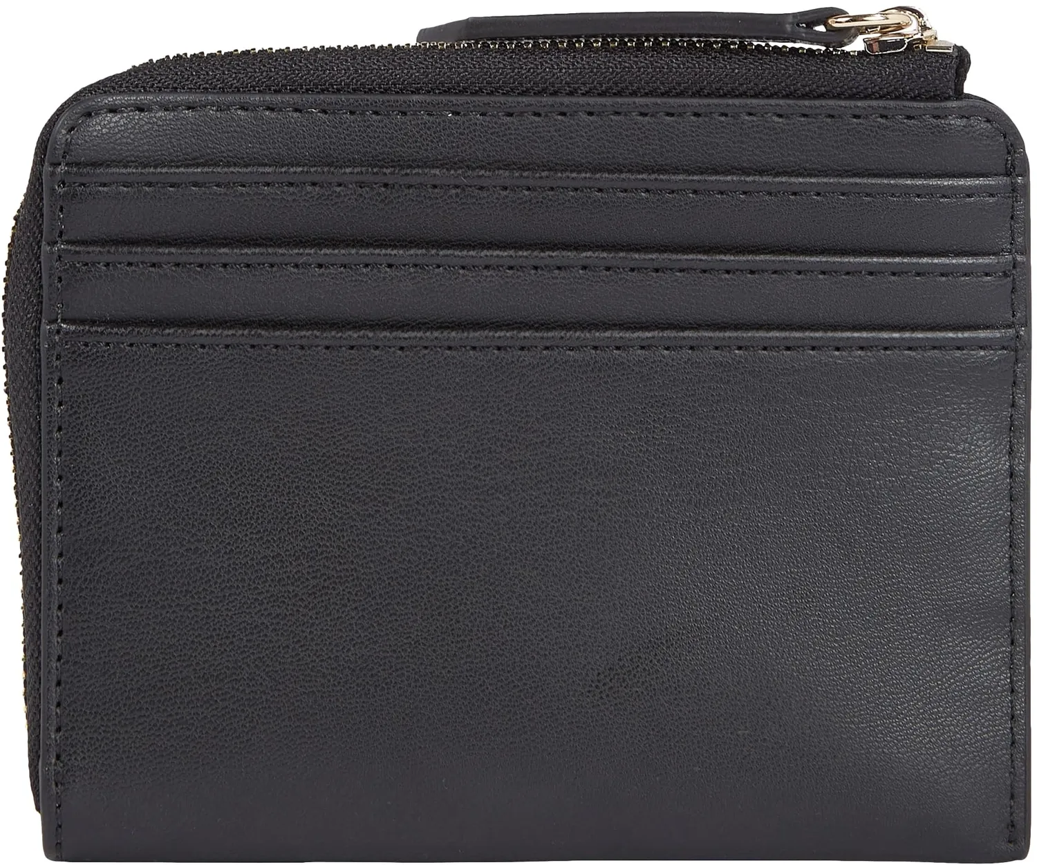 Tommy Hilfiger Slim portafoglio piccolo donna nero 13x10
