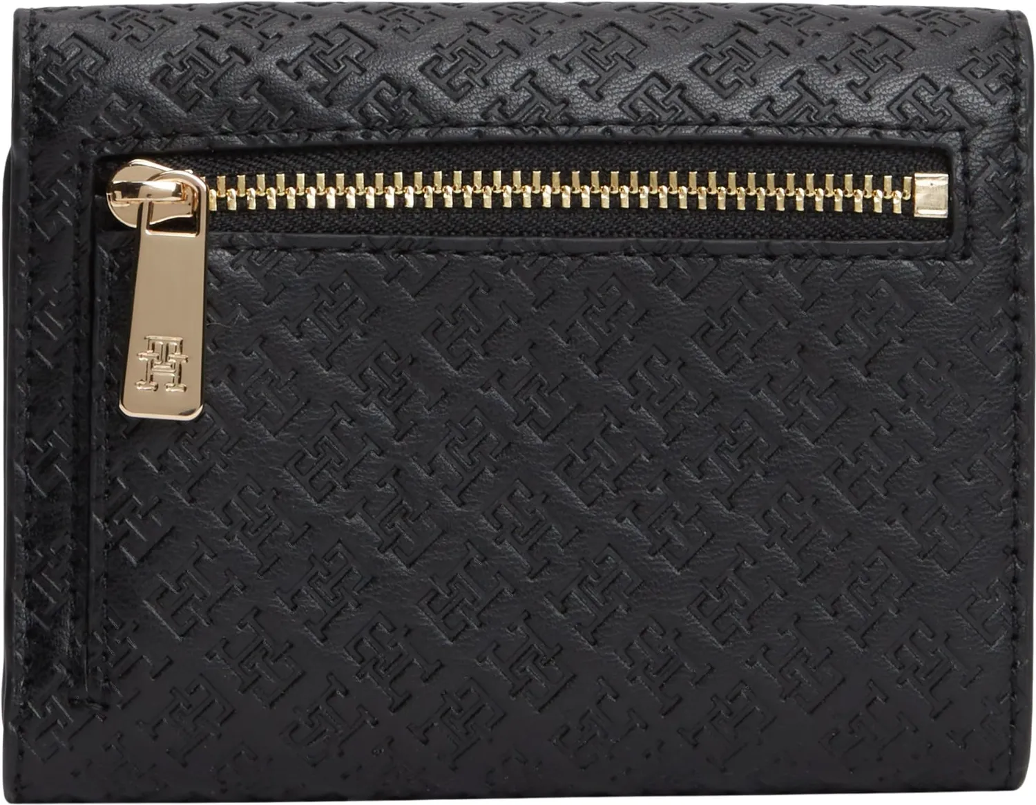 Tommy Hilfiger TH Icon Trifold Mono AW0AW18484 Portafoglio Nero