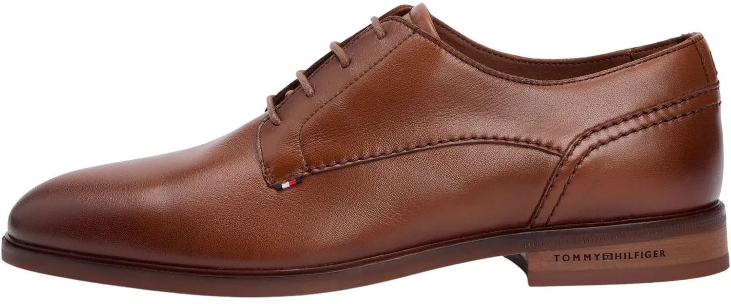 Tommy Hilfiger FM0FM05777 derby uomo nere pelle