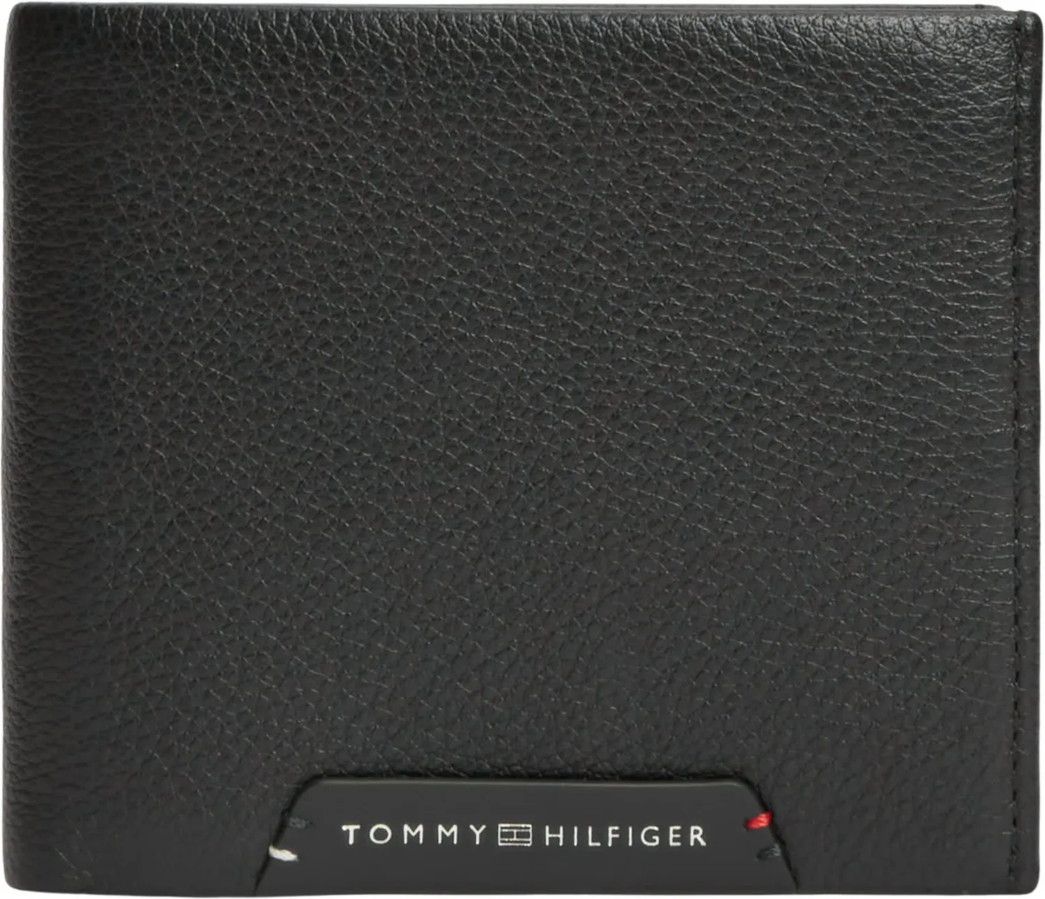 Tommy Hilfiger AM0AM14780 portafoglio uomo marrone patta