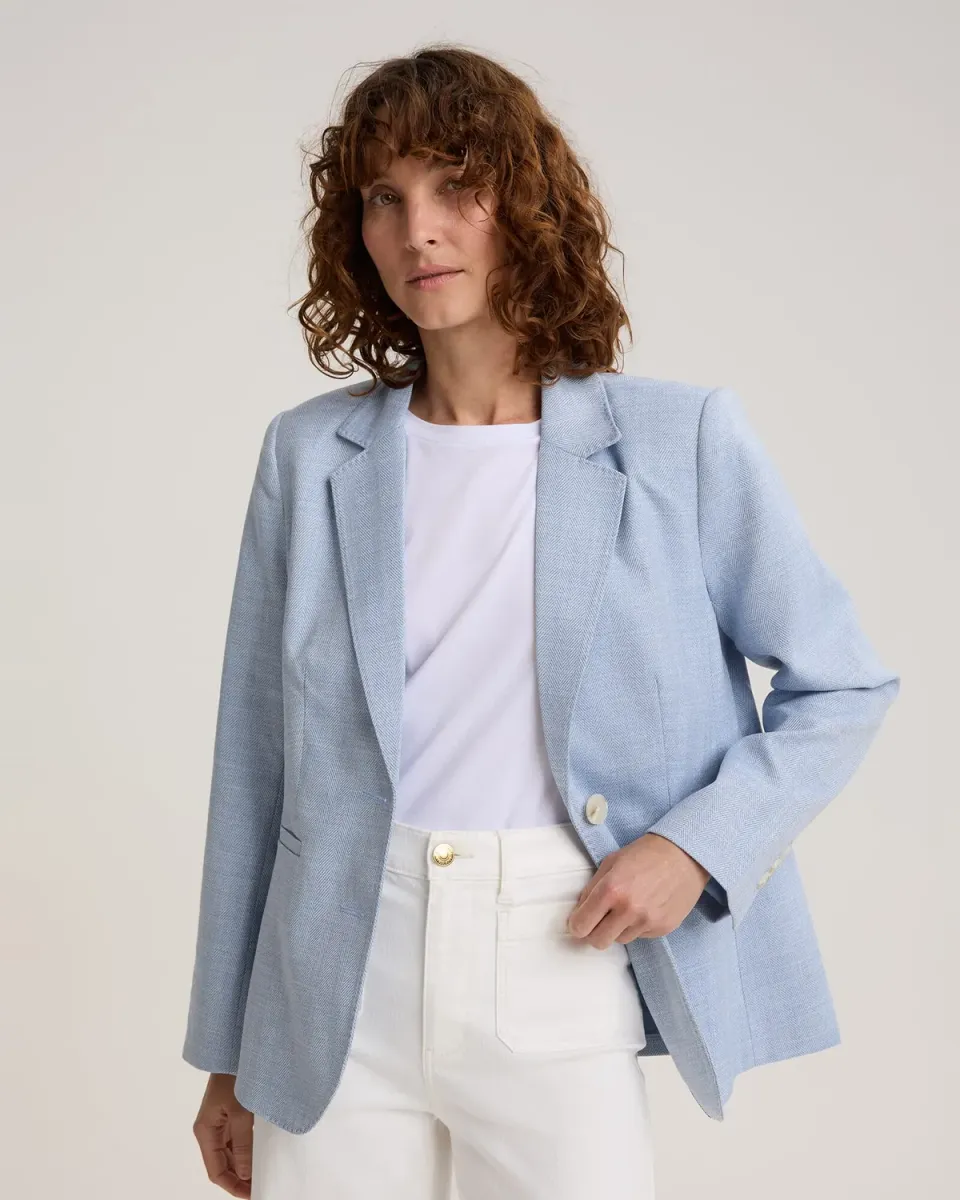 Sportscraft Renee Textured Blazer spigato donna