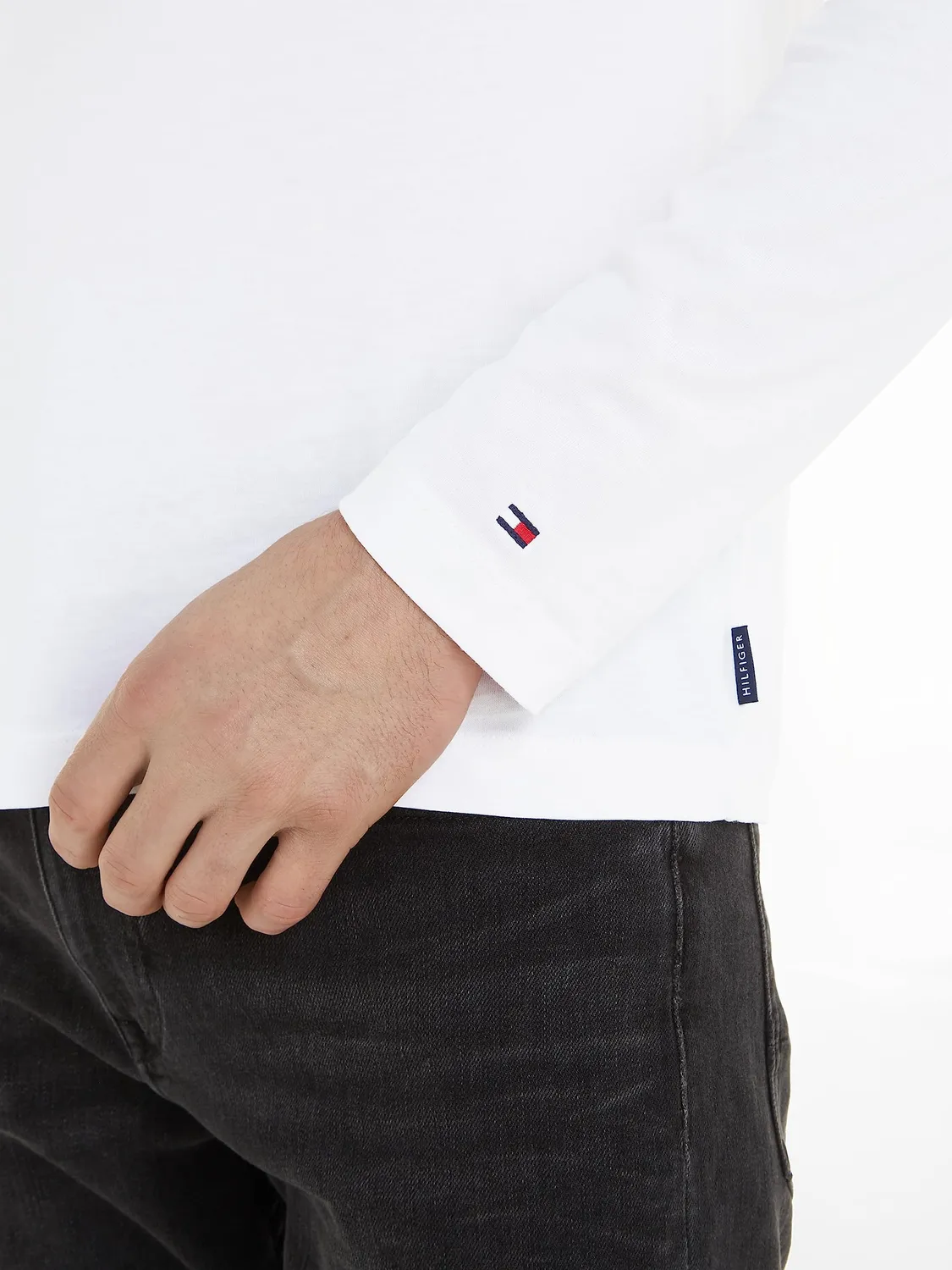 Tommy Hilfiger maglietta maniche lunghe XXL cotone