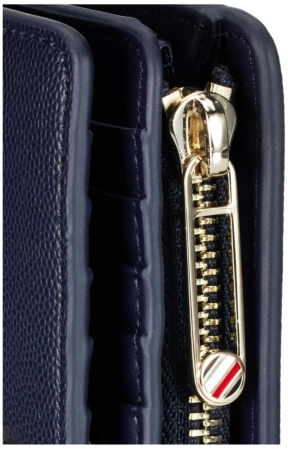 Tommy Hilfiger TH Timeless Med Bi Fold Grande portafoglio donna blu PU