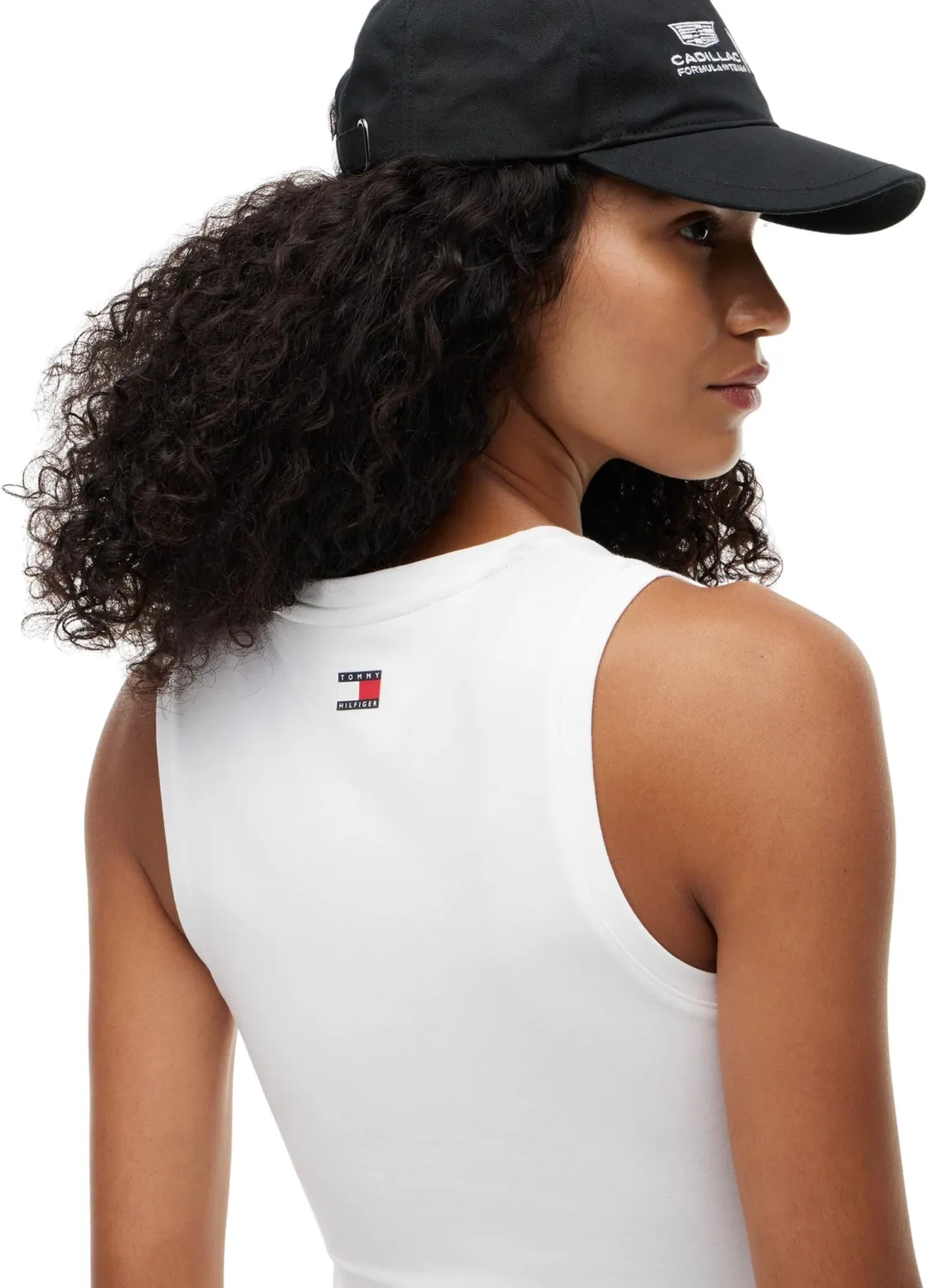 Tommy Hilfiger TH X CF1 Logo Tank Top canotta donna taglia L