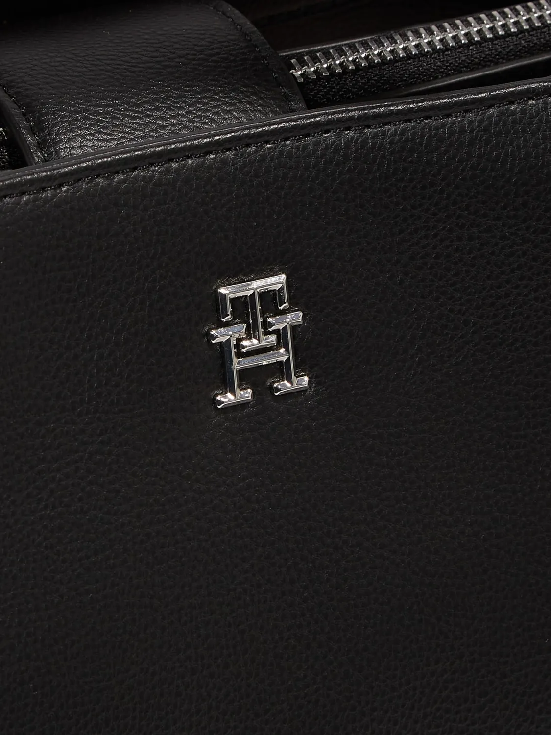 Tommy Hilfiger TH Essential Satchel AW0AW15721 Borsa Donna Nero