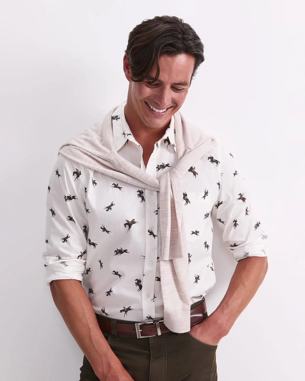 Sportscraft Jo Liberty camicia uomo maniche lunghe