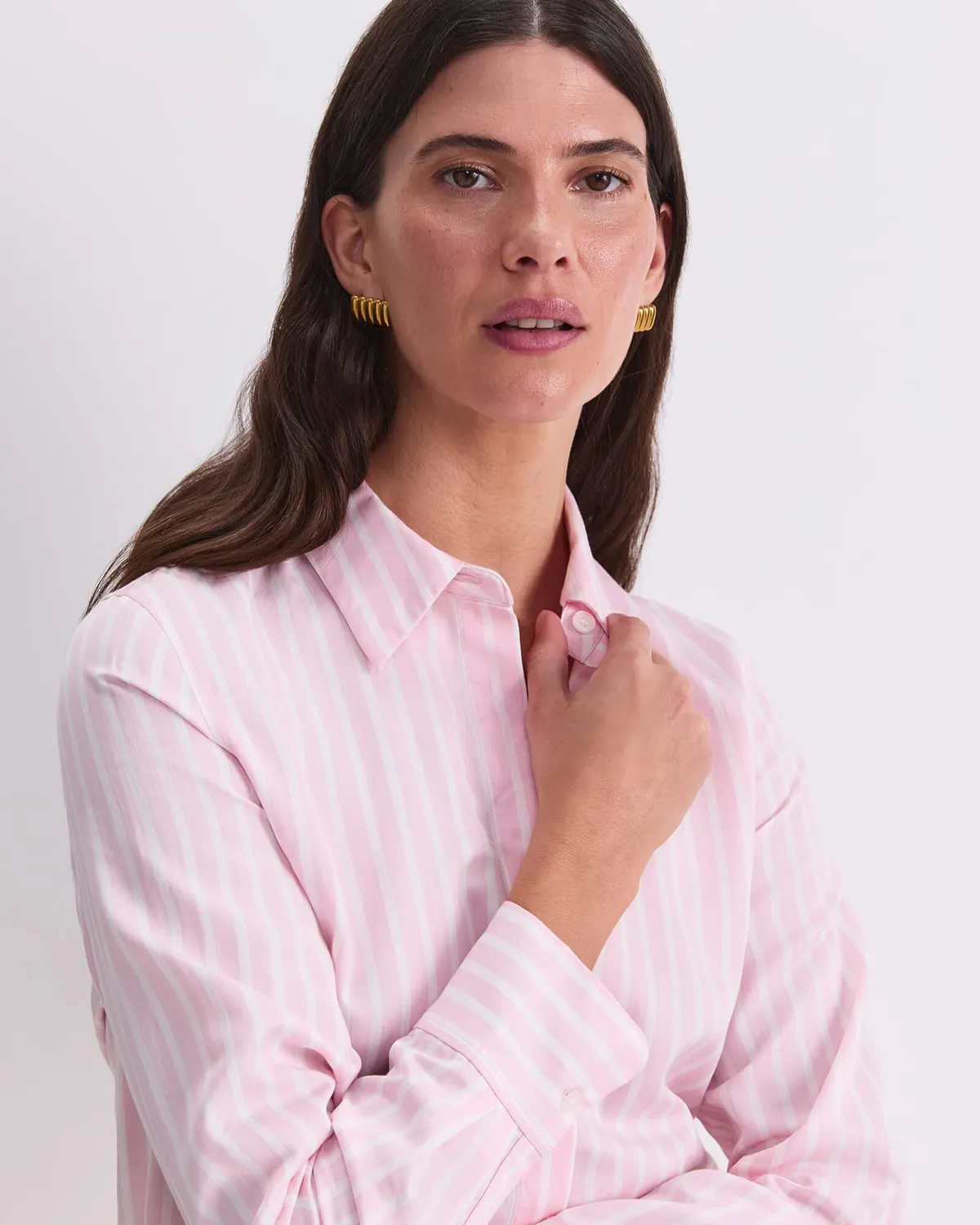 Sportscraft Hannah Stripe camicia donna cotone seta
