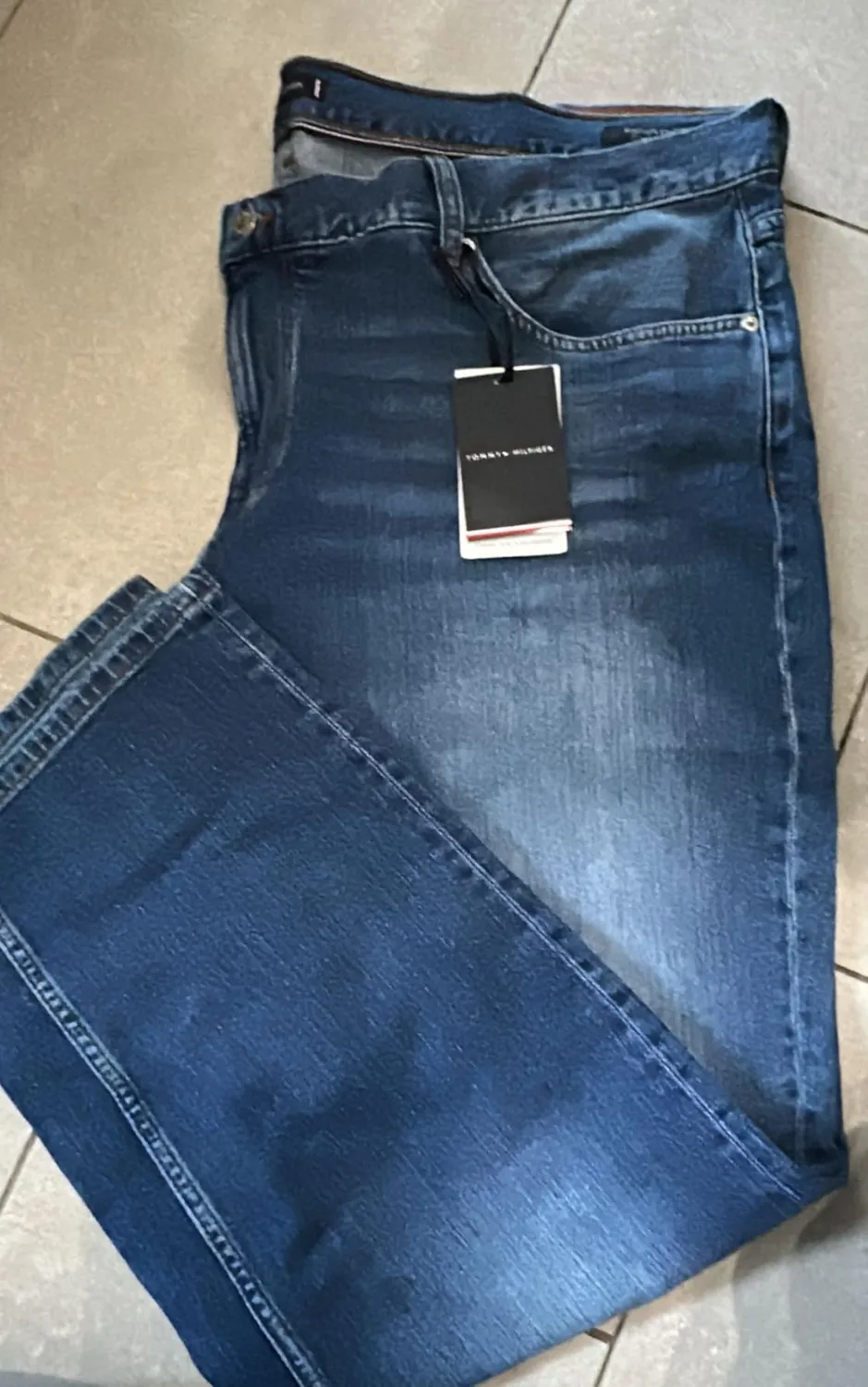 Tommy Hilfiger Madison MW0MW44051 jeans uomo blu 44W/34L