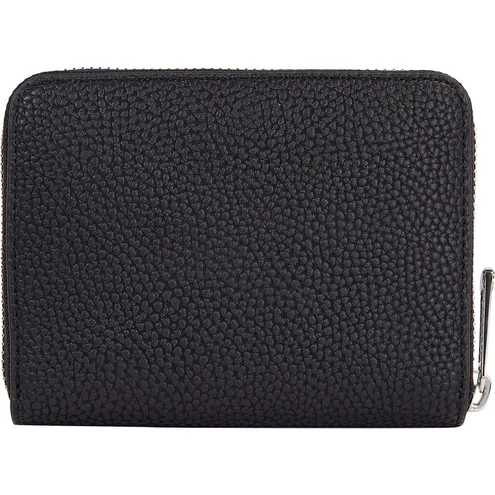 Tommy Hilfiger TH Emblem portafoglio donna nero piccolo