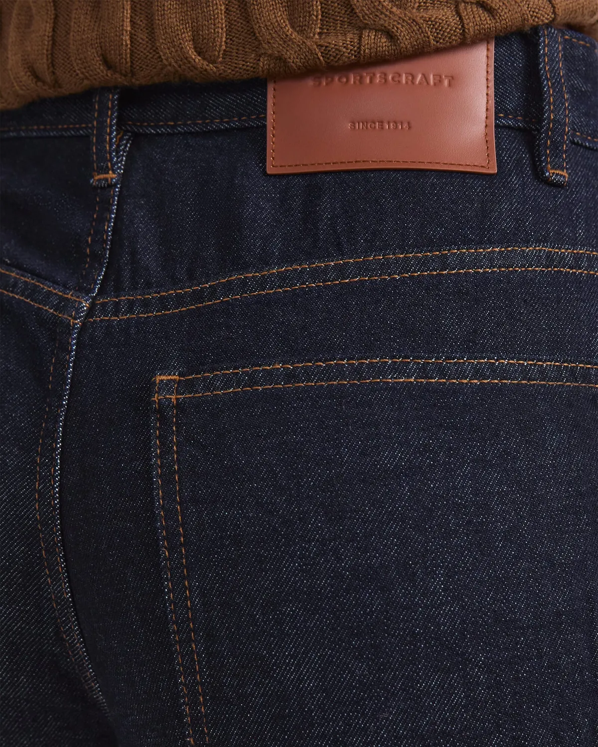 Sportscraft Simmi jeans dritti vita alta indaco