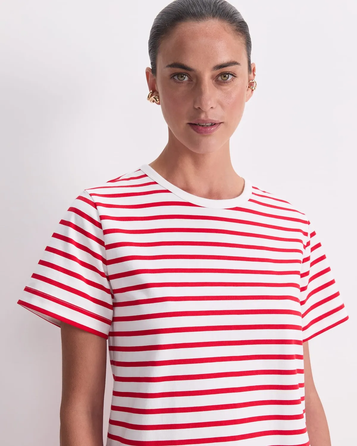 Sportscraft Karly Stripe t-shirt cotone elasticizzato