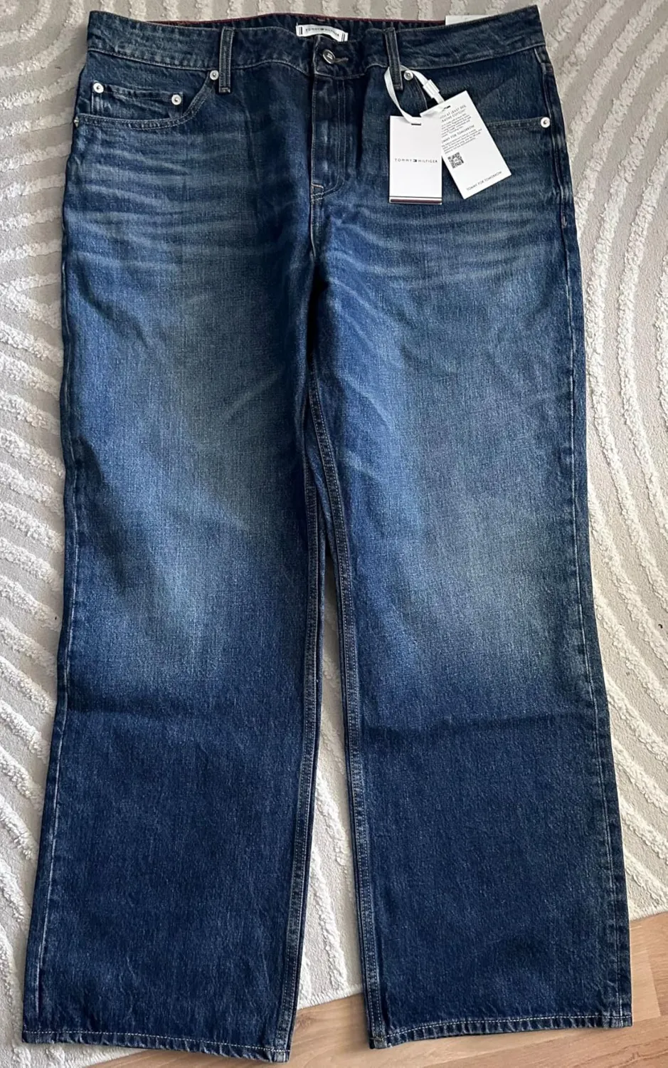 Tommy Hilfiger Nate Loose Straight jeans donna 30W/32L