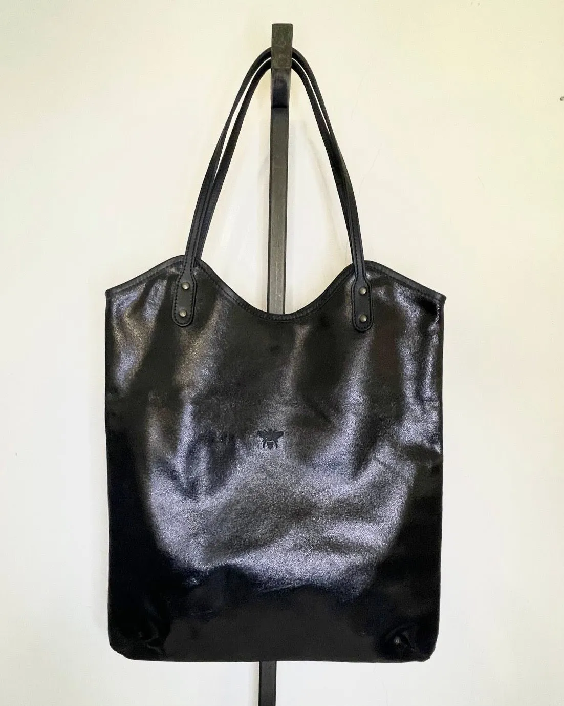 LOL Roma Irma borsa spalla pelle suede testa di moro