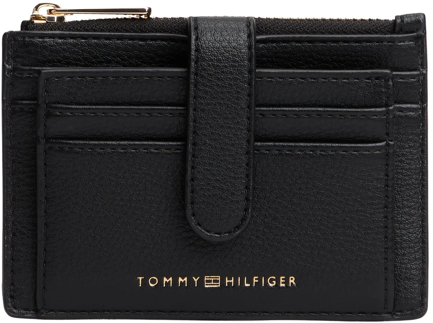 Tommy Hilfiger Flag portacarte donna beige con portamonete