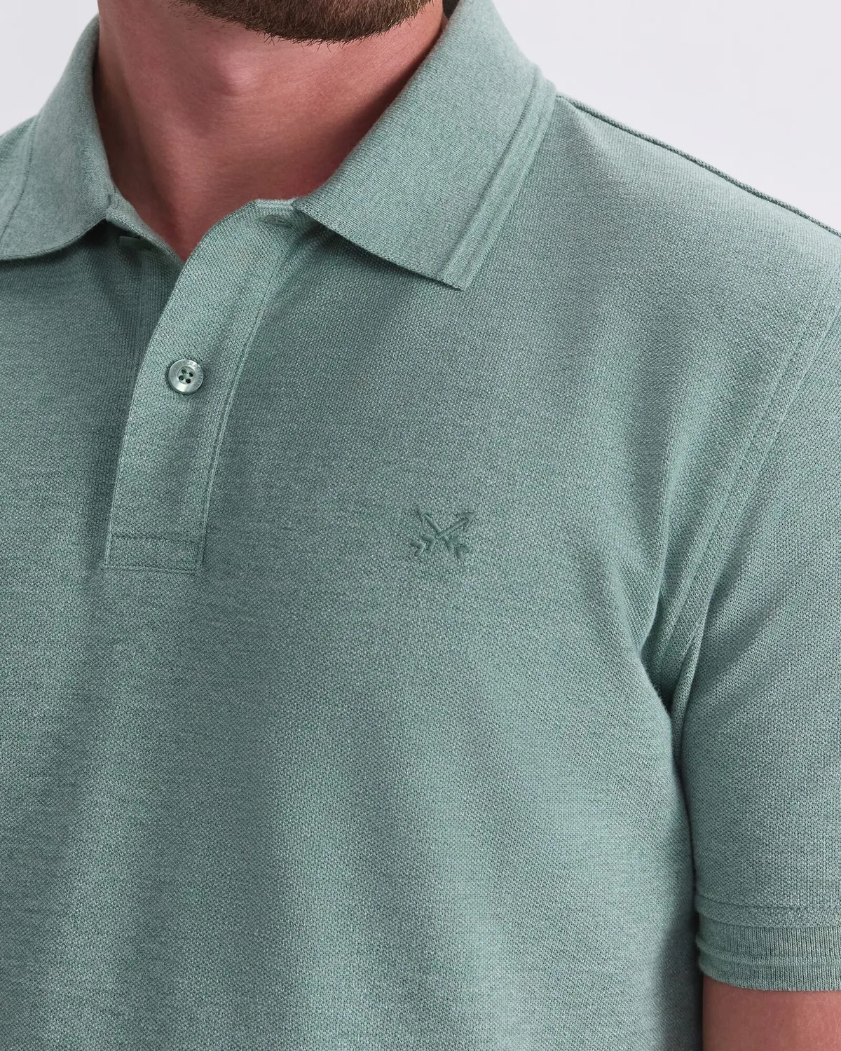 Sportscraft SC Melange polo cotone uomo taschino