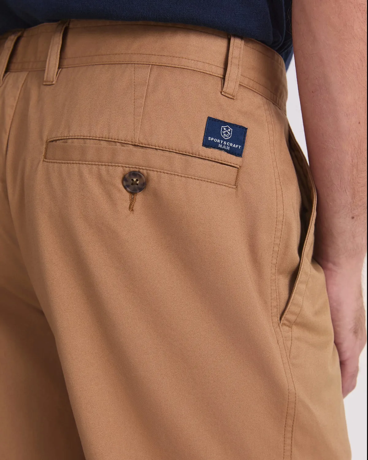 Sportscraft Classic 207713 shorts uomo cotone ginocchio