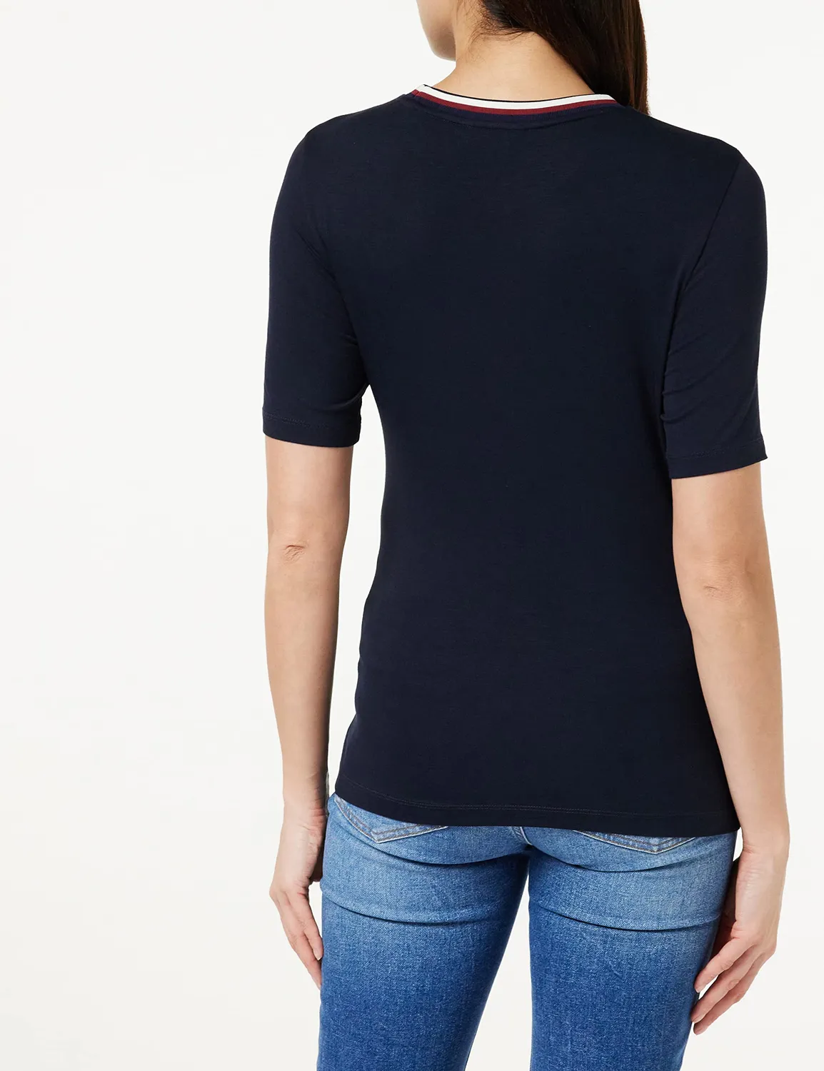 Tommy Hilfiger t-shirt donna maniche corte slim fit logo