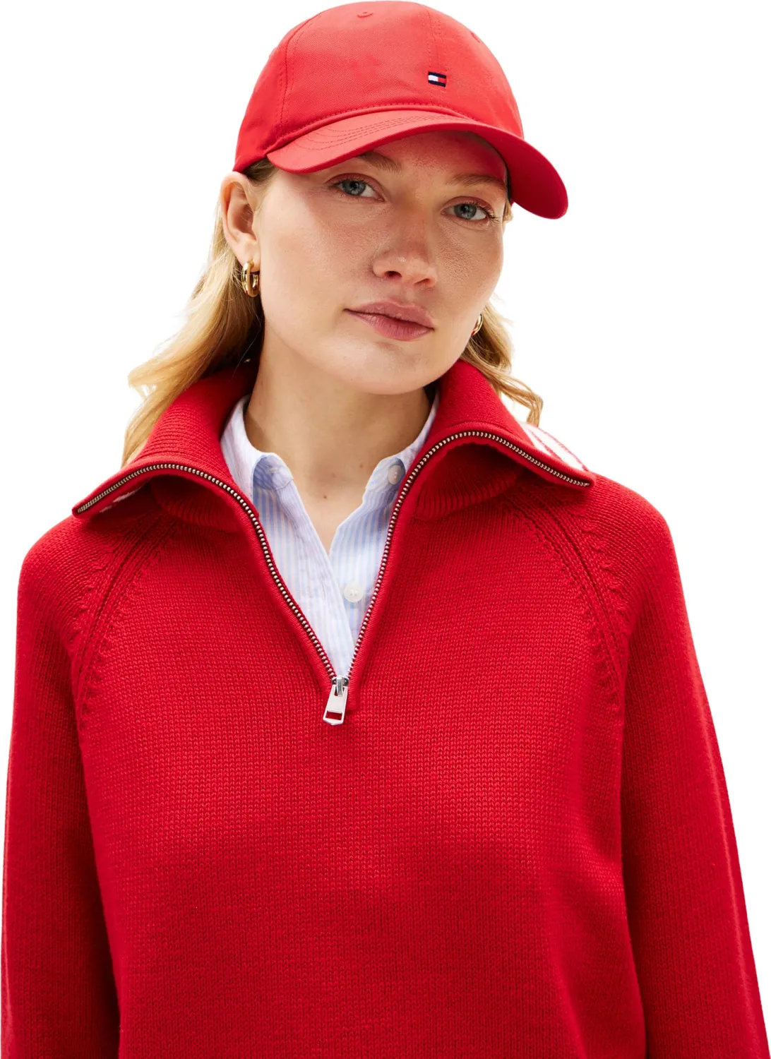 Tommy Hilfiger cappellino donna rosso Primary Red