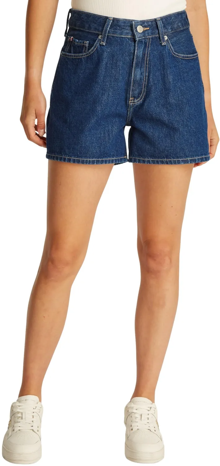 Tommy Hilfiger Ace Mini shorts jeans vita alta 28W