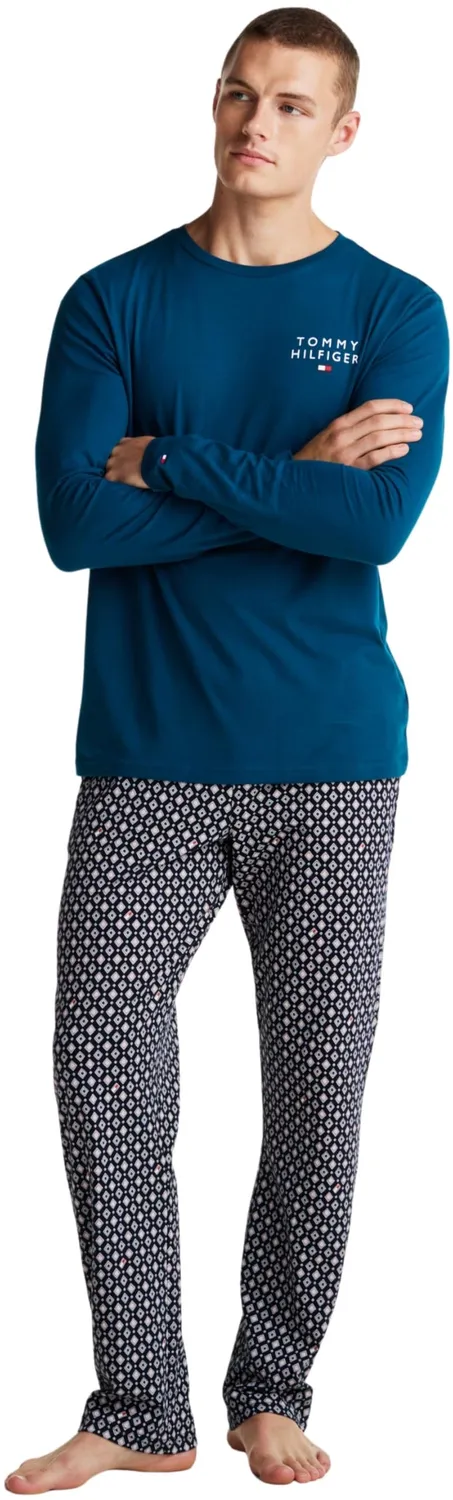 Tommy Hilfiger Jersey Pant Print pantalone jogging cotone