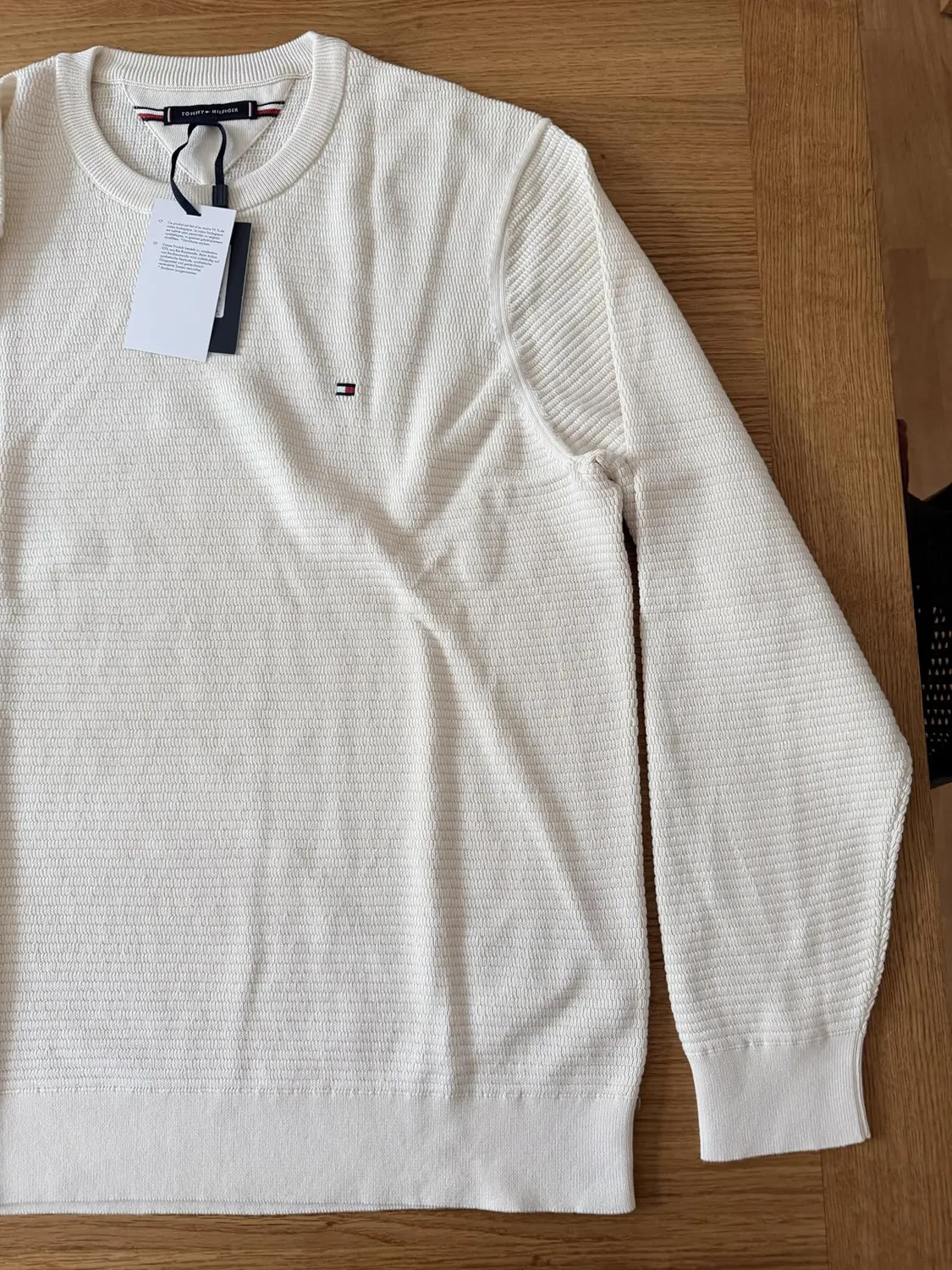 Tommy Hilfiger Seasonal MW0MW42799 maglione girocollo strutturato