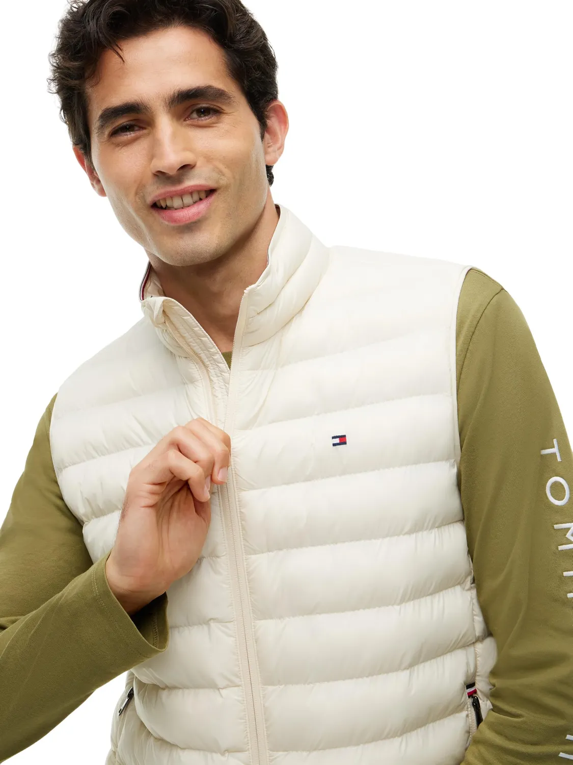 Tommy Hilfiger Packable MW0MW37677 gilet uomo L leggero