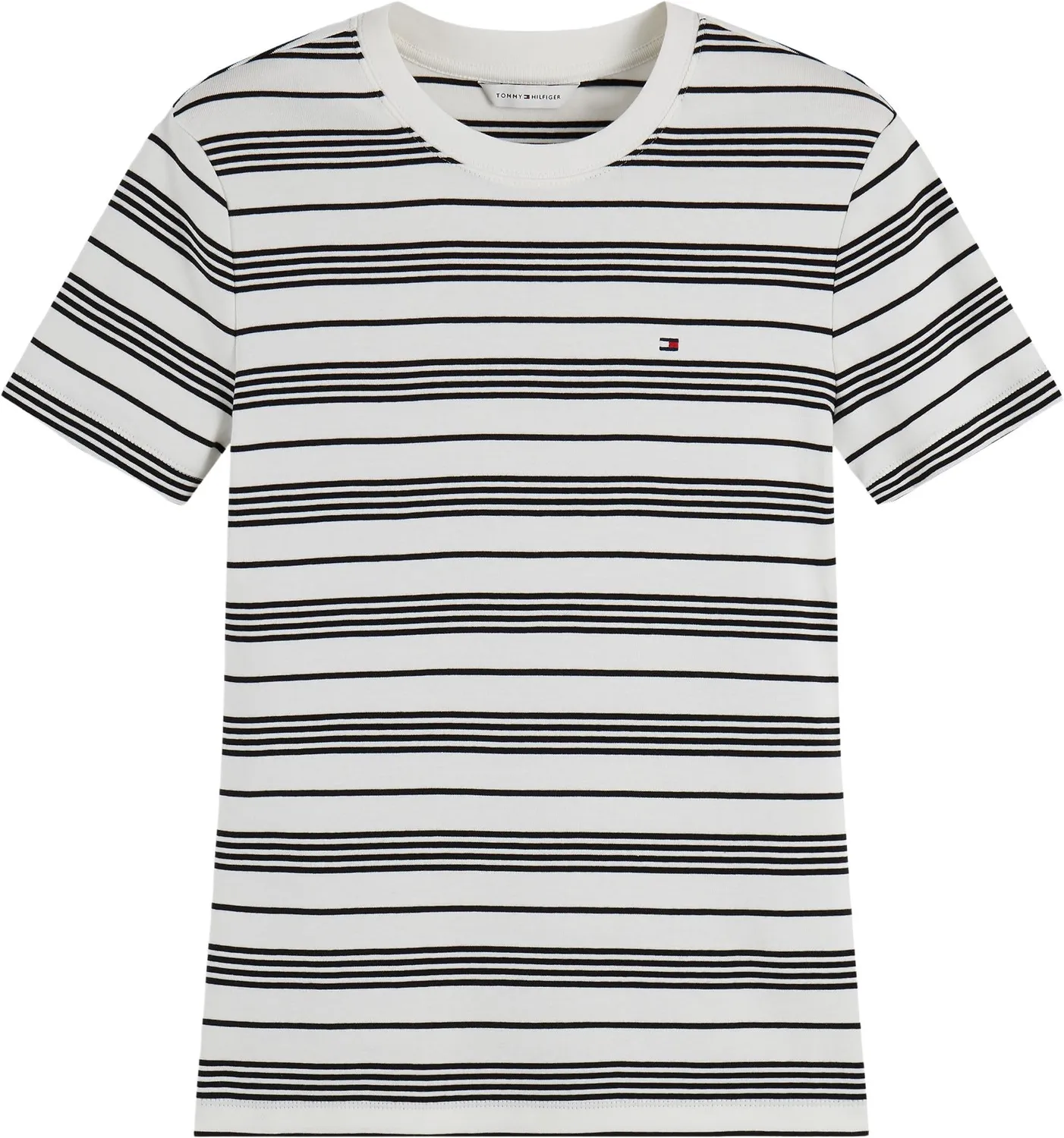 Tommy Hilfiger Slim Cody maglietta righe ecru XL