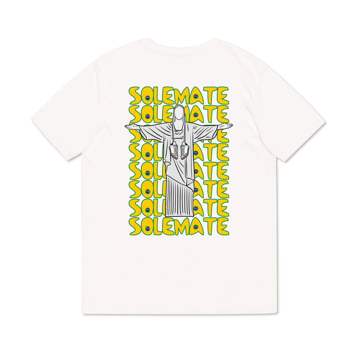 Solemate Postcard from Rio maglietta rosa cotone organico