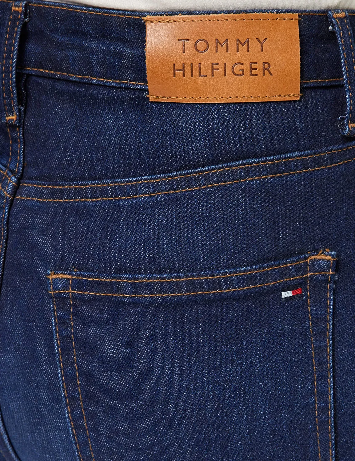 Tommy Hilfiger Izzy jeans donna slim cigarette vita alta