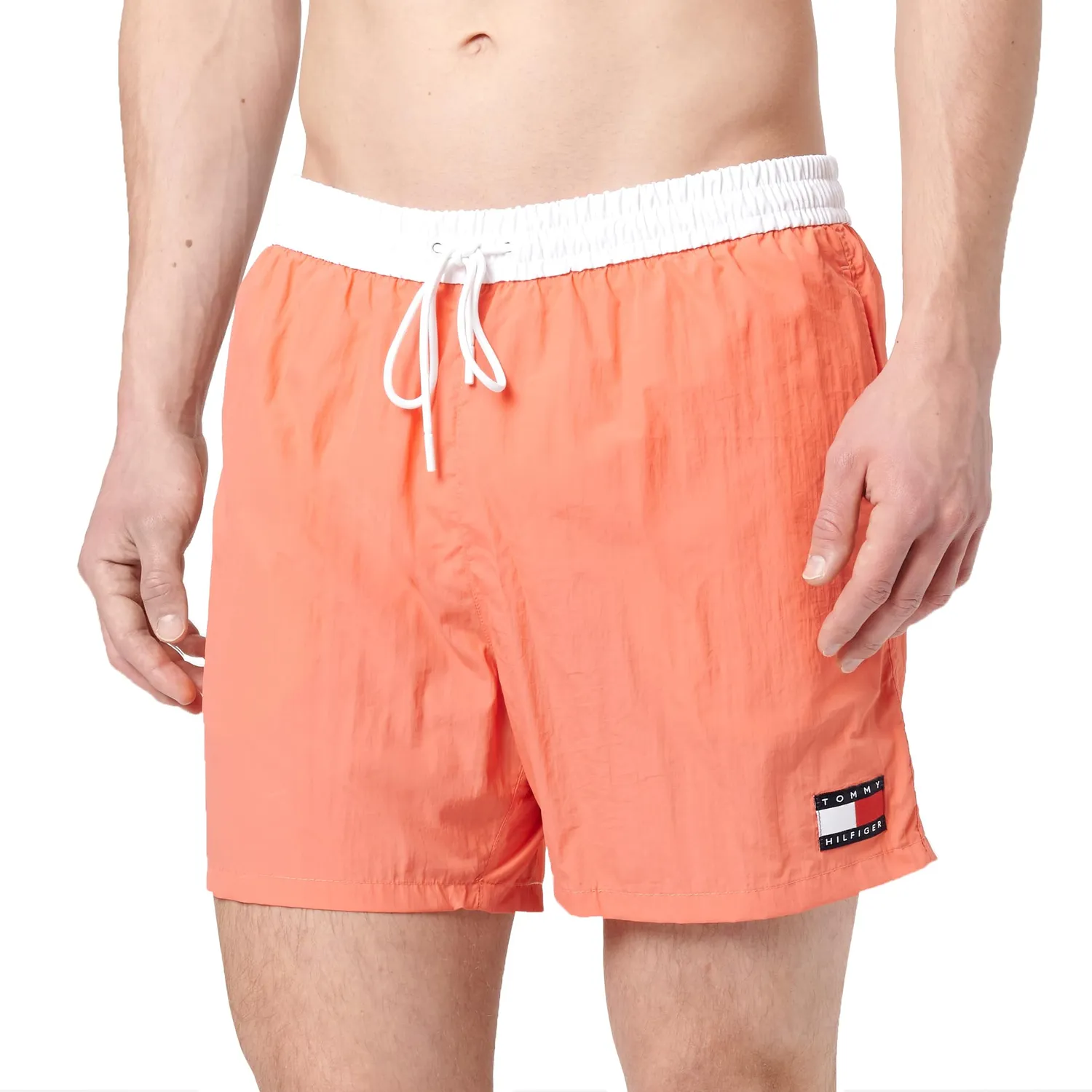 Tommy Hilfiger Um0um03455 Costume Uomo Blu Asciugatura Rapida