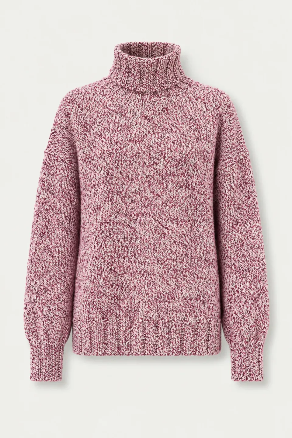 Massimo Alba Virginia Maglione Donna Raspberry Lana Alpaca