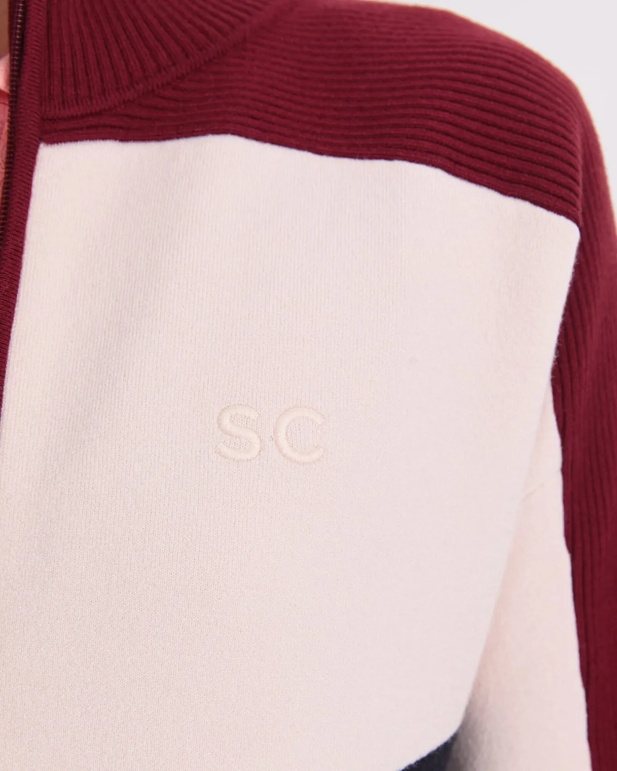 Sportscraft Club Sport maglione mezza zip