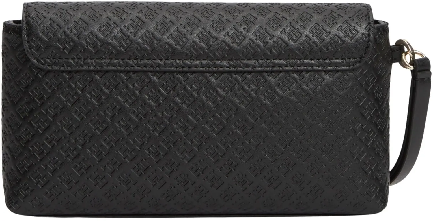 Tommy Hilfiger Icon Daily Borsellino Donna Nero Patta