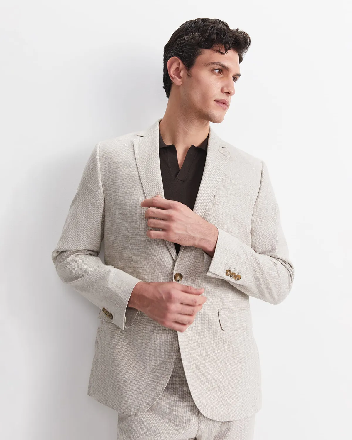 Sportscraft Jeffrey giacca lino cotone uomo