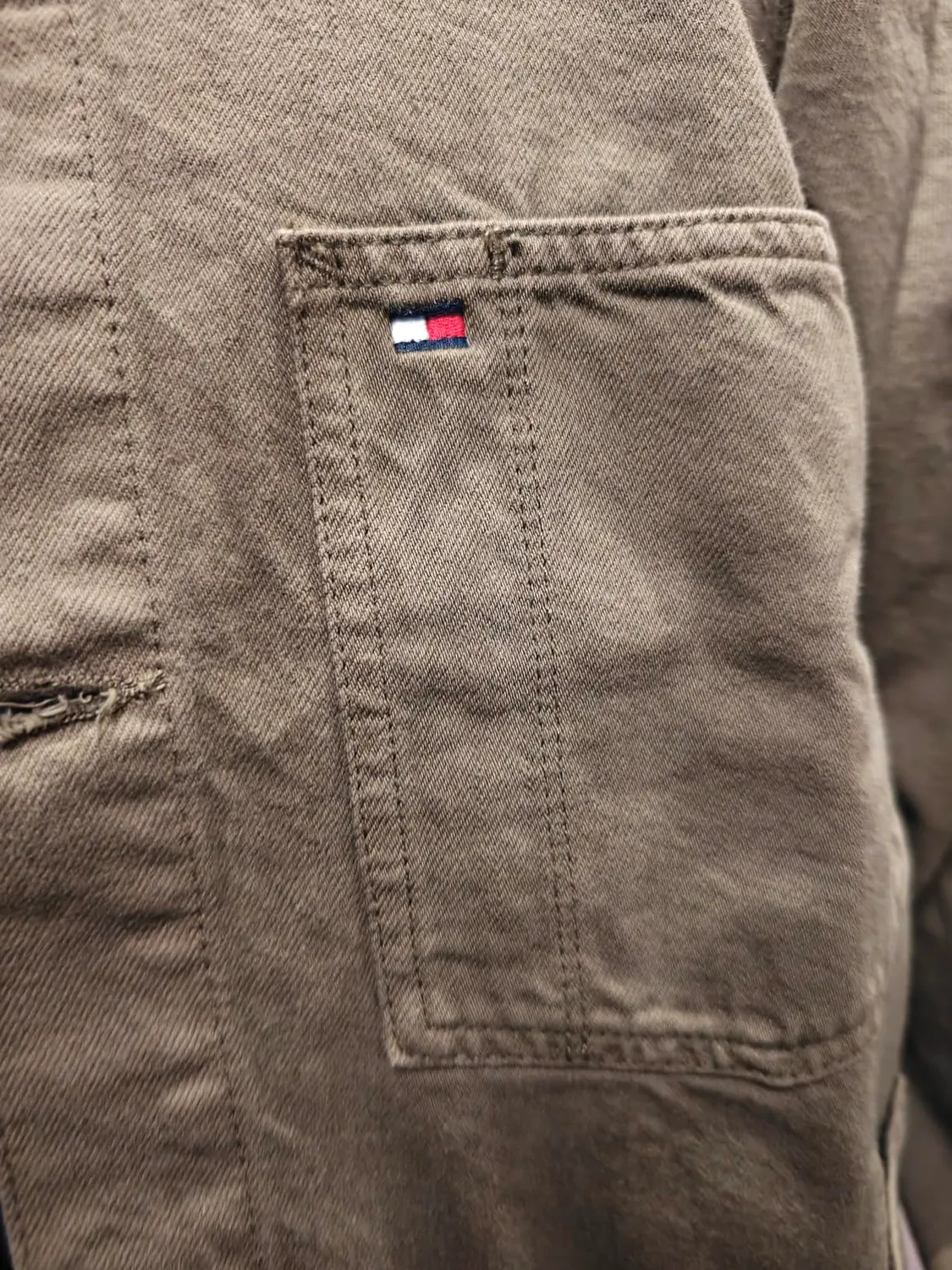 Tommy Hilfiger Chore Jacket MW0MW42333 giacca uomo verde