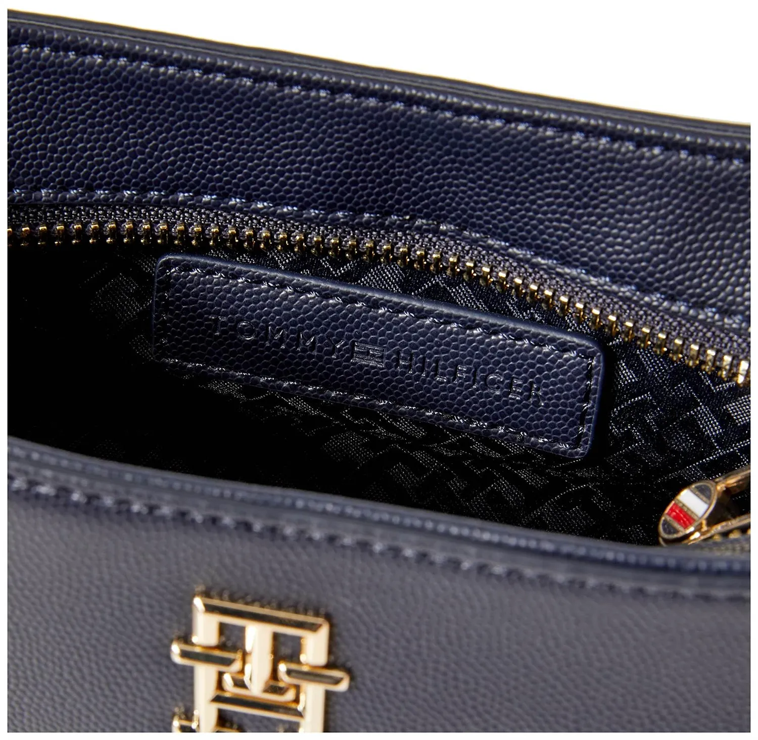 Tommy Hilfiger TH Timeless Chain Crossover borsa tracolla donna piccola