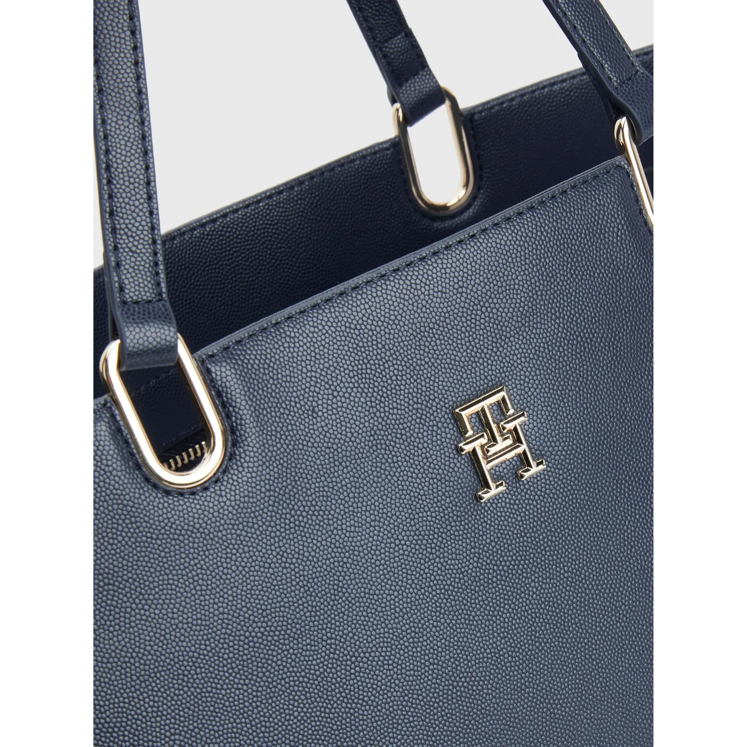 Tommy Th Timeless Med Tote borsa tracolla donna nera
