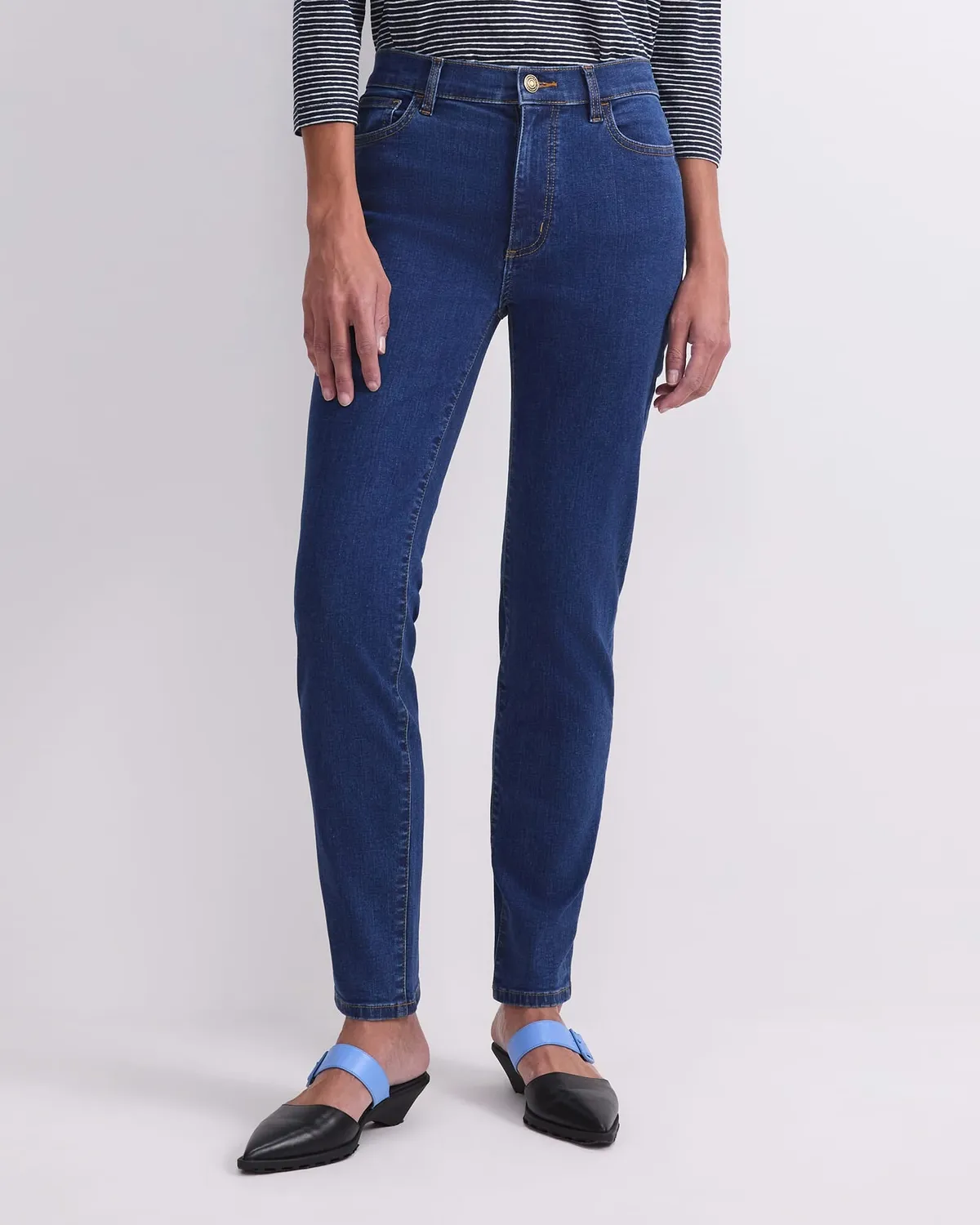 Sportscraft Jac 121088 jeans donna skinny vita media stretch