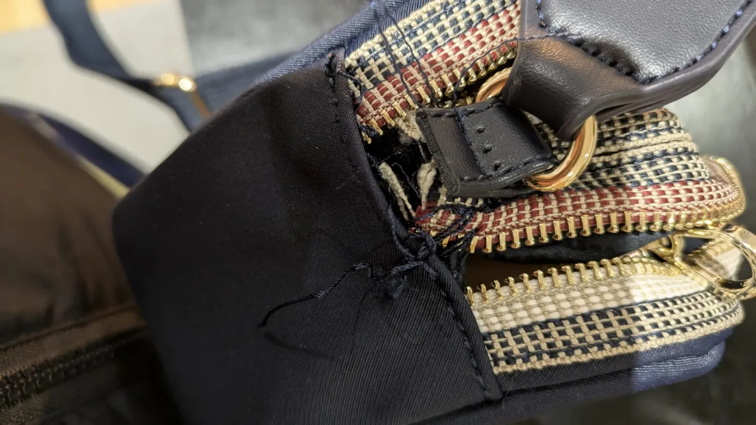 Tommy Hilfiger Poppy Camera Bag borsa a tracolla blu