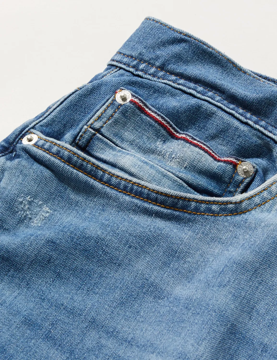 Tommy Hilfiger Denton jeans uomo straight 30W/34L elasticizzato