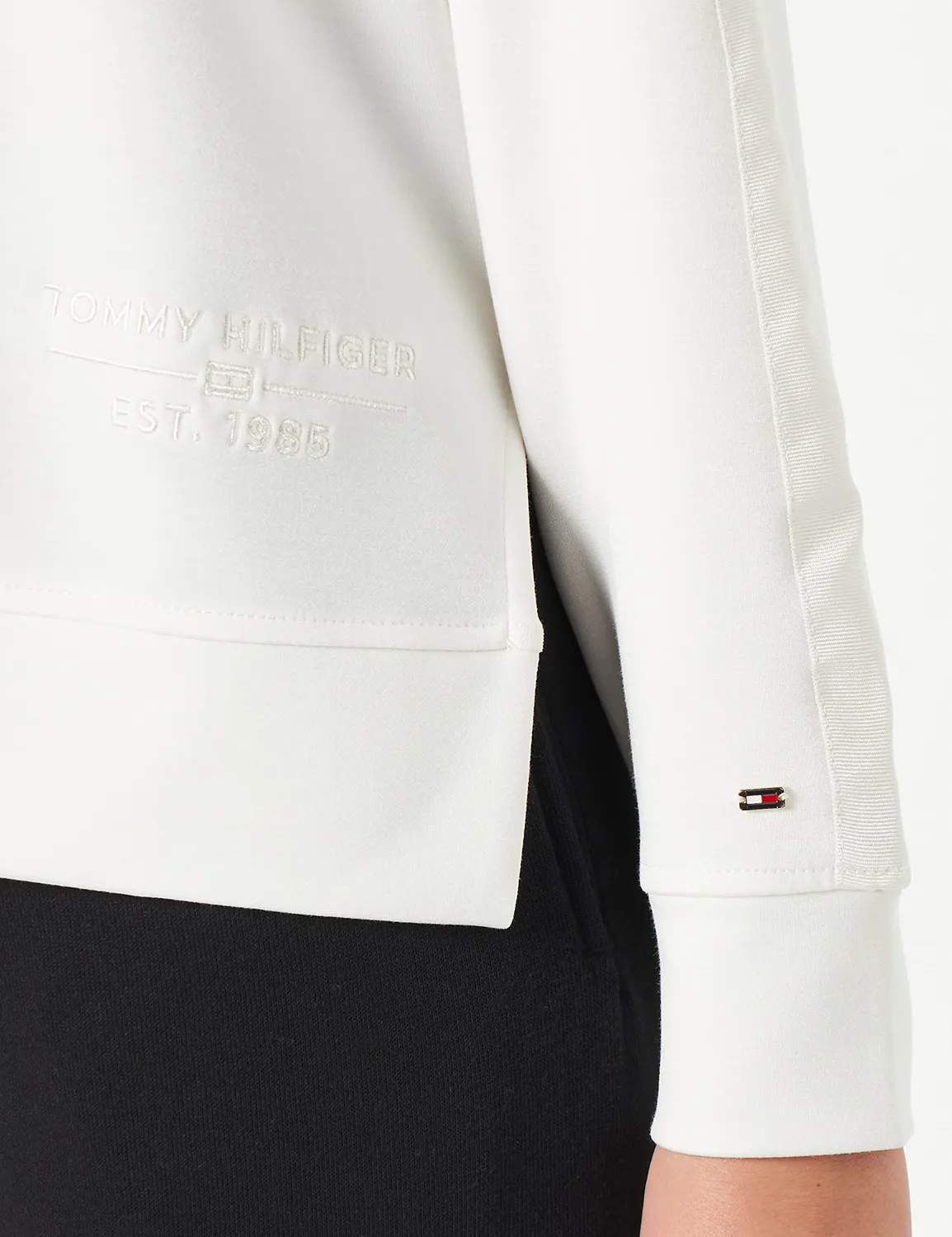Tommy Hilfiger felpa con cappuccio donna classica