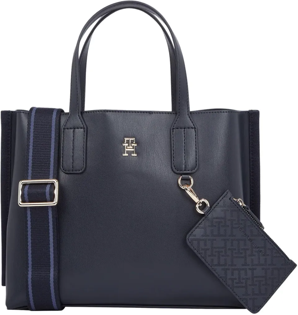 Tommy Hilfiger Distinct Mini tote bag donna blu Space Blue