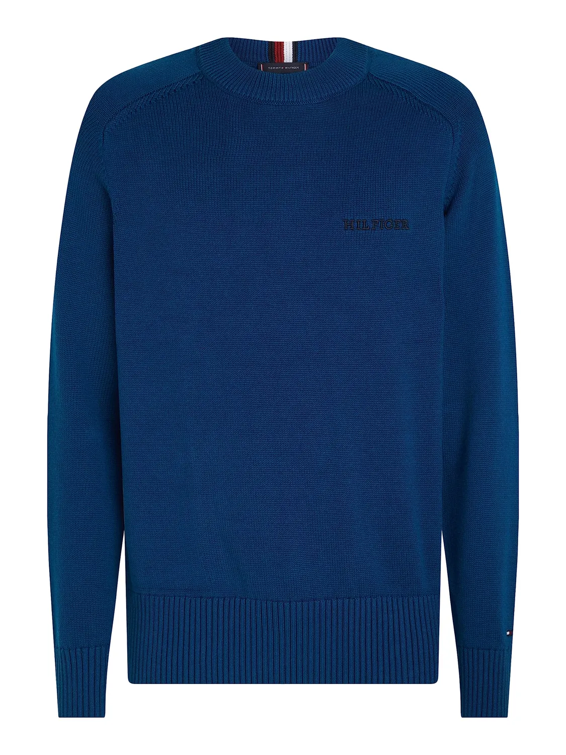 Tommy Hilfiger maglione uomo XS blu Deep Indigo girocollo