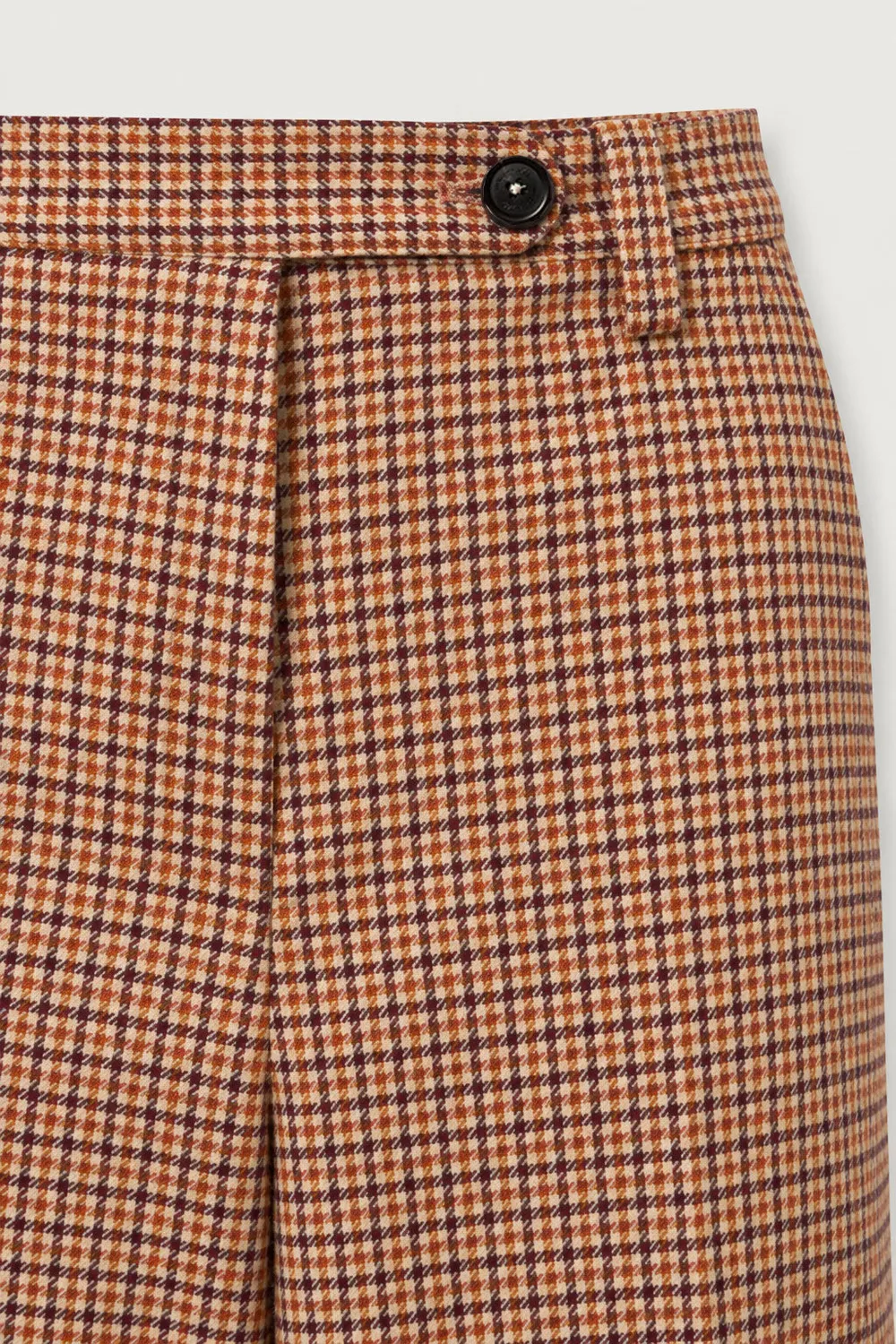 Massimo Alba Lamia pantaloni donna orange seersucker