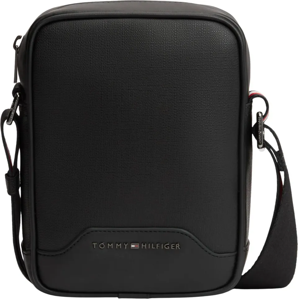 Tommy Hilfiger AM0AM14701 Borsello Nero Testurizzato