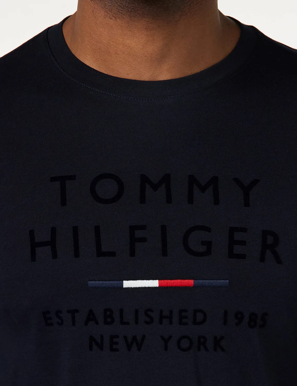 Tommy Hilfiger maglia maniche lunghe uomo girocollo