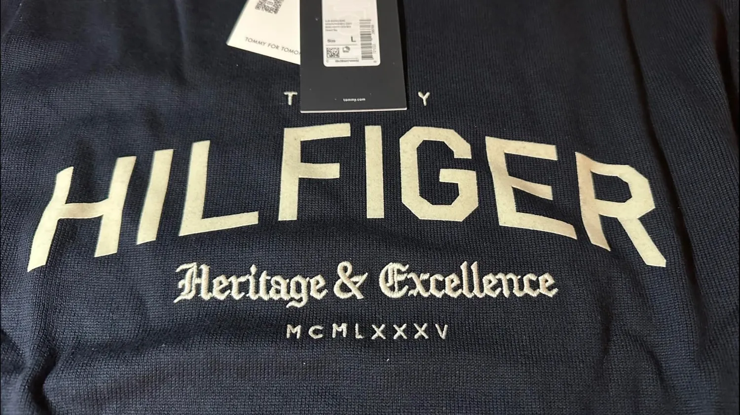 Tommy Hilfiger Brand Identity MW0MW40851 felpa Desert Sky